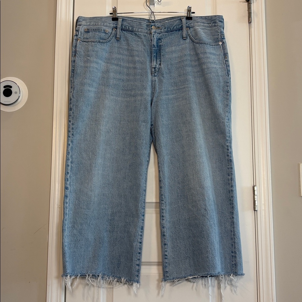 J. Crew 84 Low rise wide-leg jean in Sydney wash 35